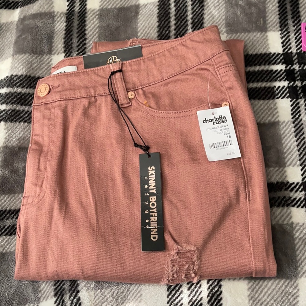 Charlotte Russe Skinny Boyfriend Jeans Size 18